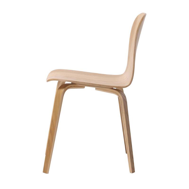 Lot de 2 chaises en contreplaqué FSC®