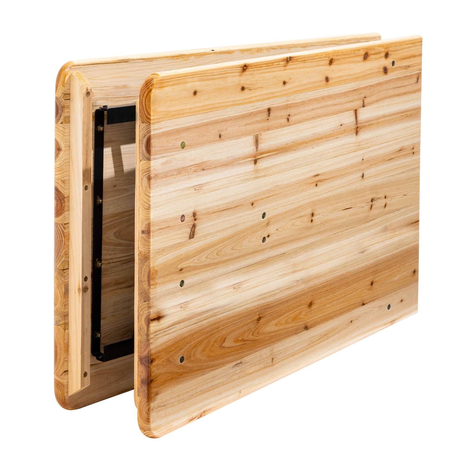 Table de brasserie pliante en bois 180 cm