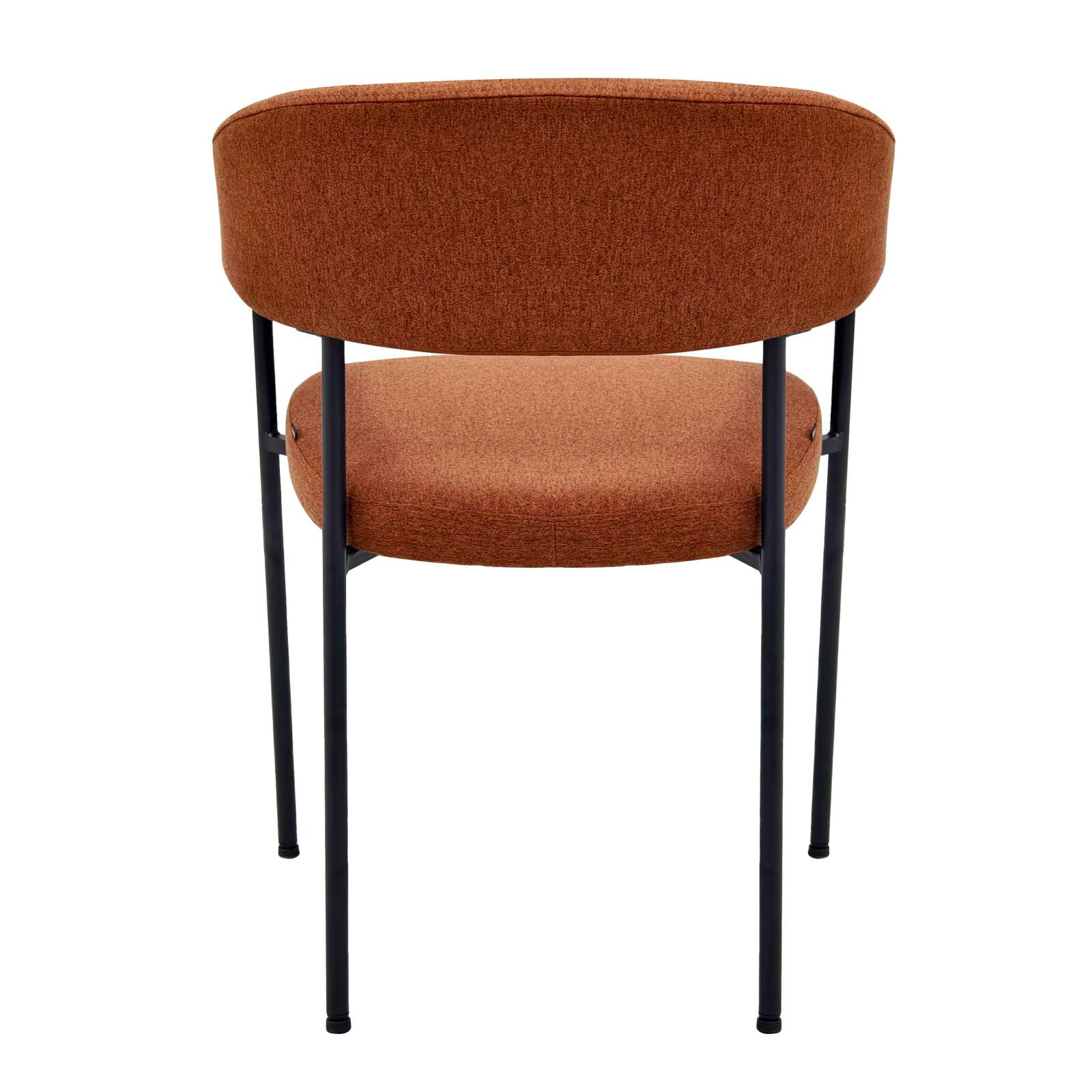 Lot de 2 chaises en contreplaqué et tissu avec accoudoirs