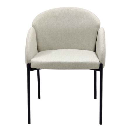 Lot de 2 chaises en acier et  tissu (4/6)