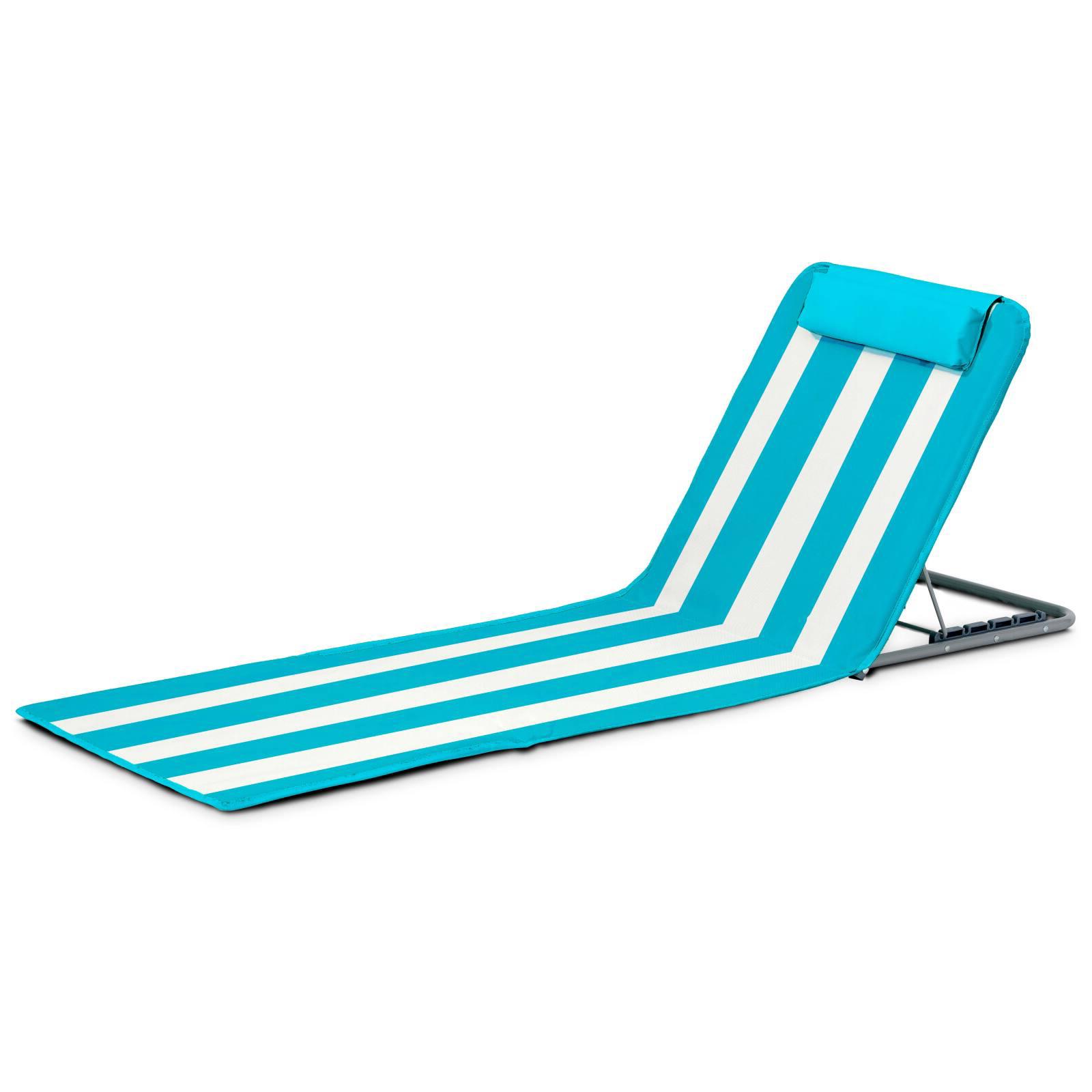 Matelas de plage pliant, inclinable 5 positions