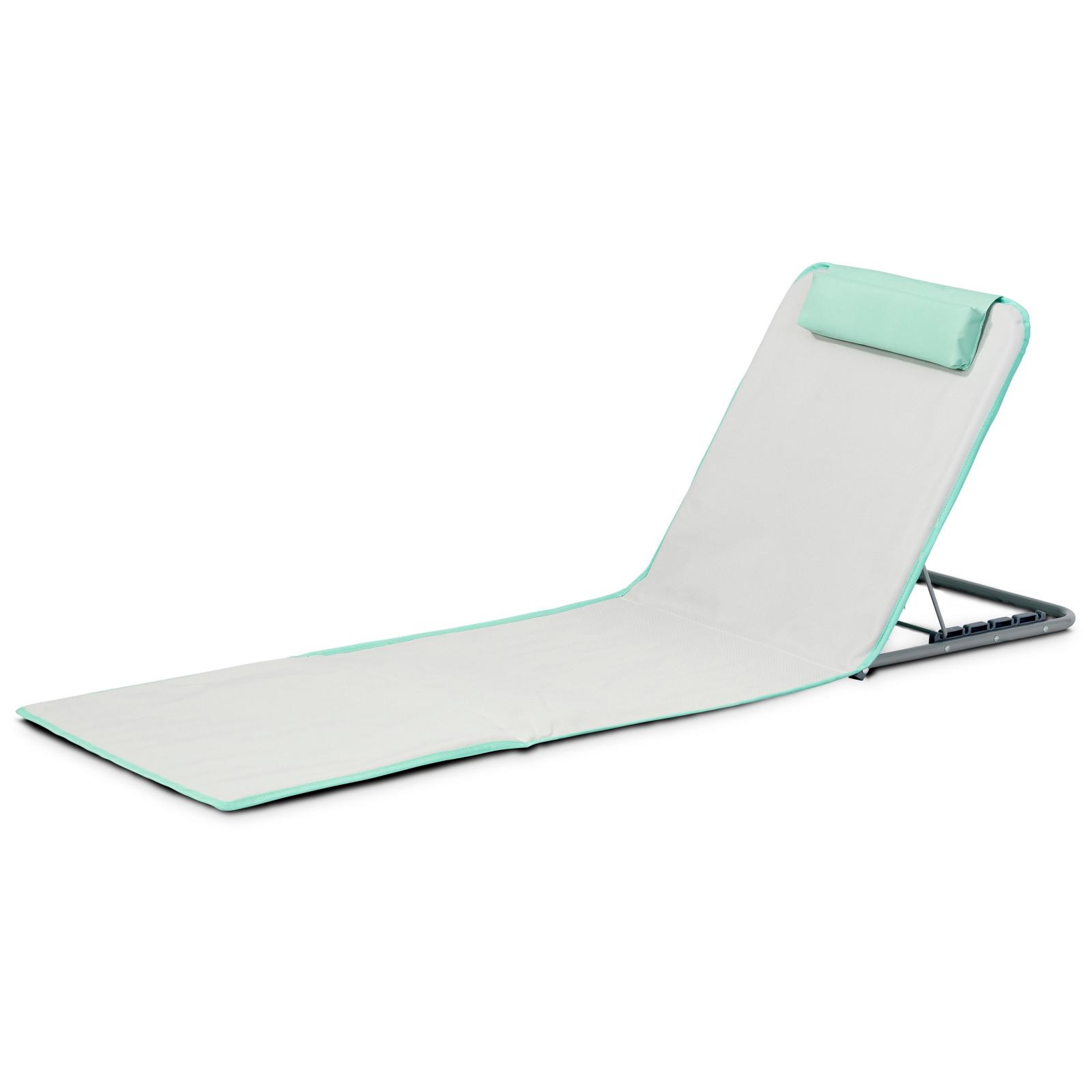 Matelas de plage pliant, inclinable 5 positions