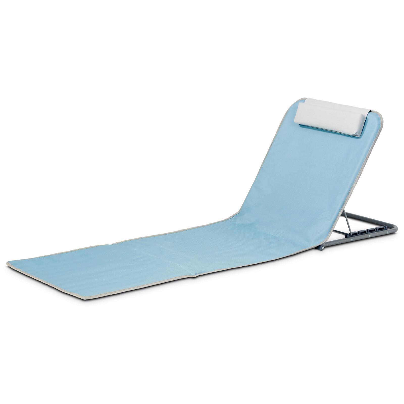 Matelas de plage pliant, inclinable 5 positions
