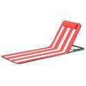 Matelas de plage pliant, inclinable 5 positions