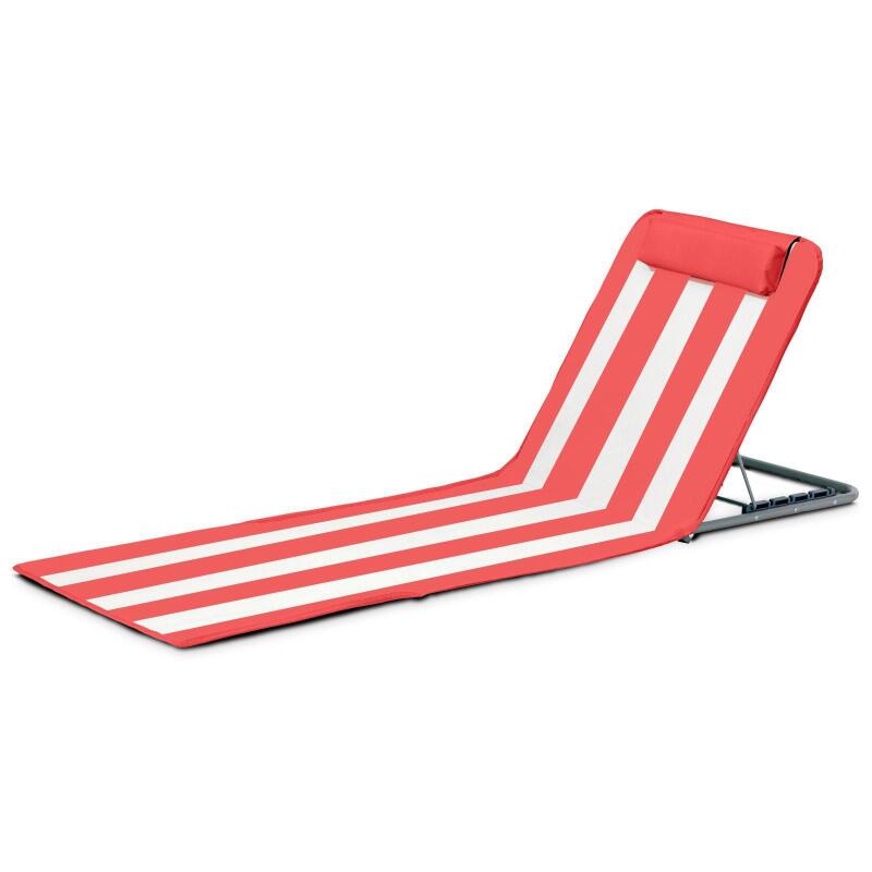 Matelas de plage pliant, inclinable 5 positions