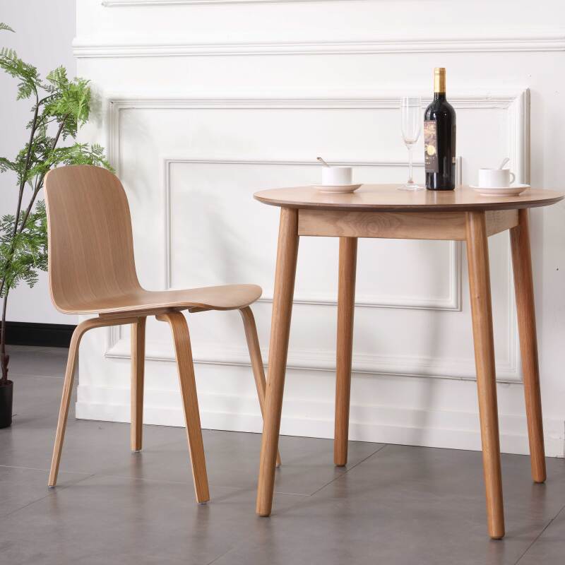 Lot de 2 chaises en contreplaqué FSC®