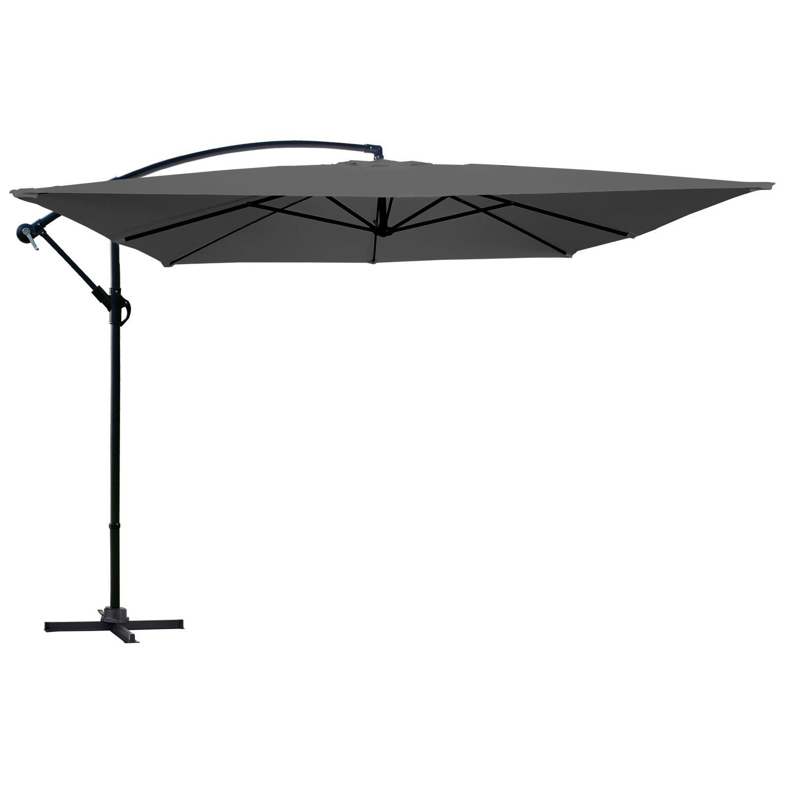 Parasol déporté carré (3 x 3m)