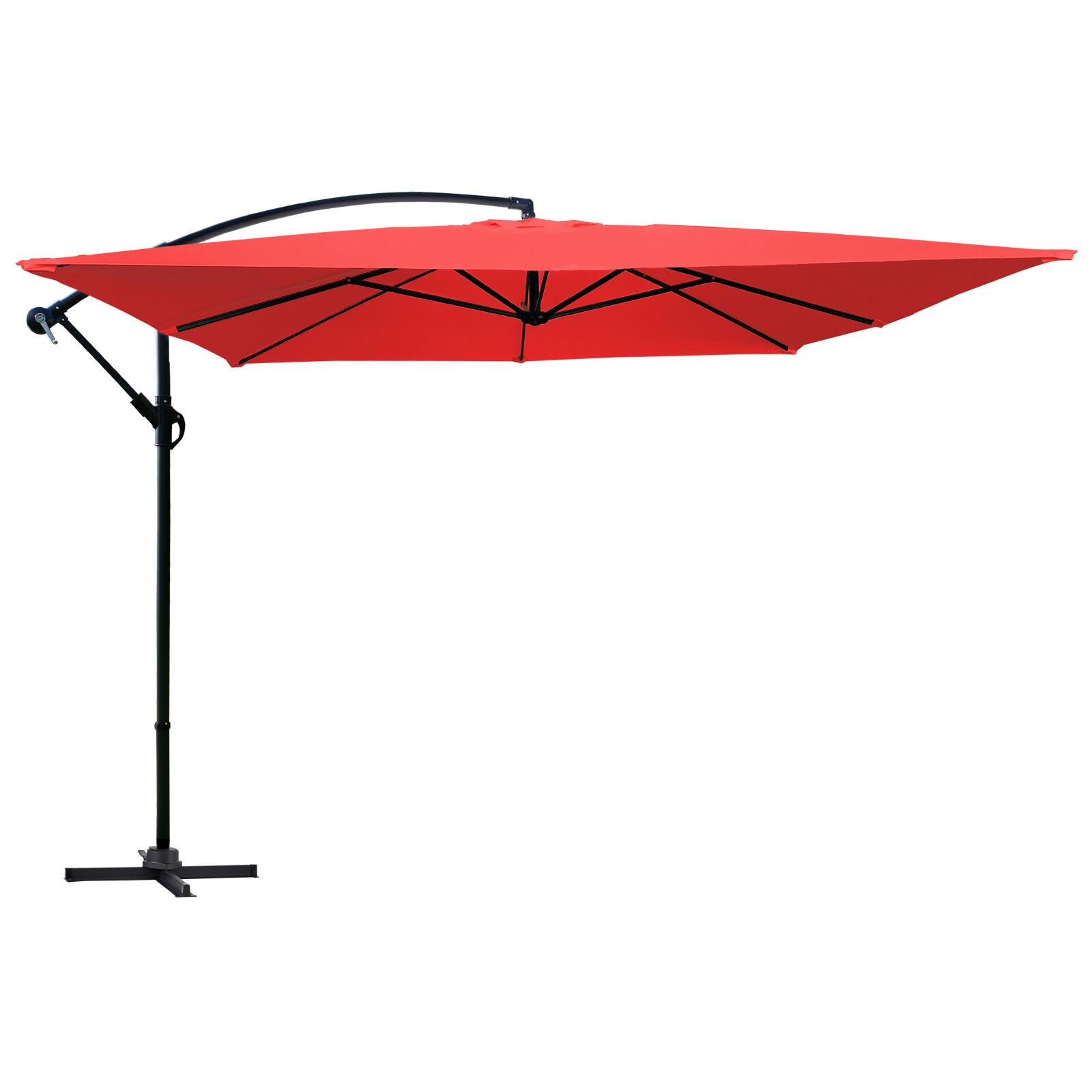 Parasol déporté carré (3 x 3m)