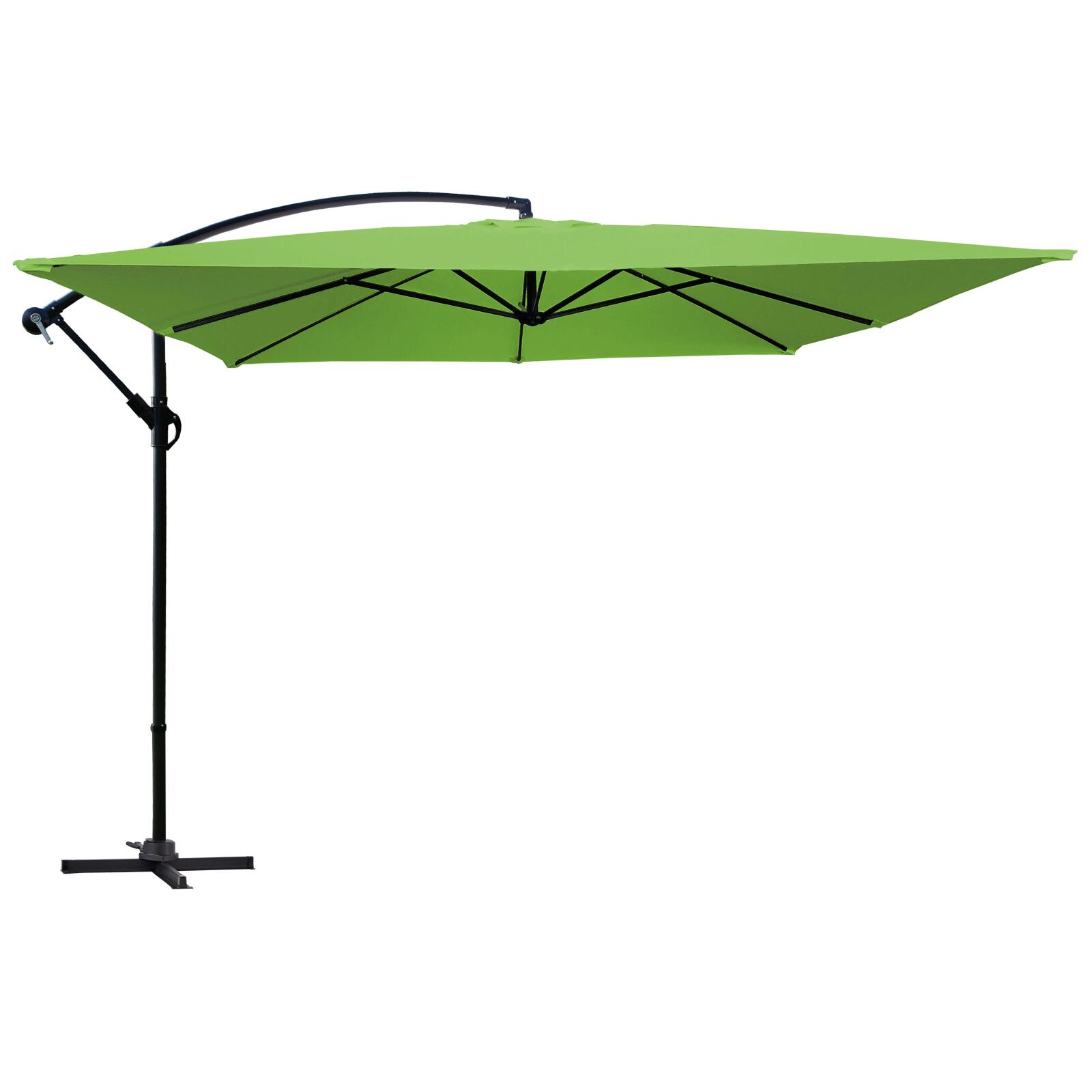 Parasol déporté carré (3 x 3m)