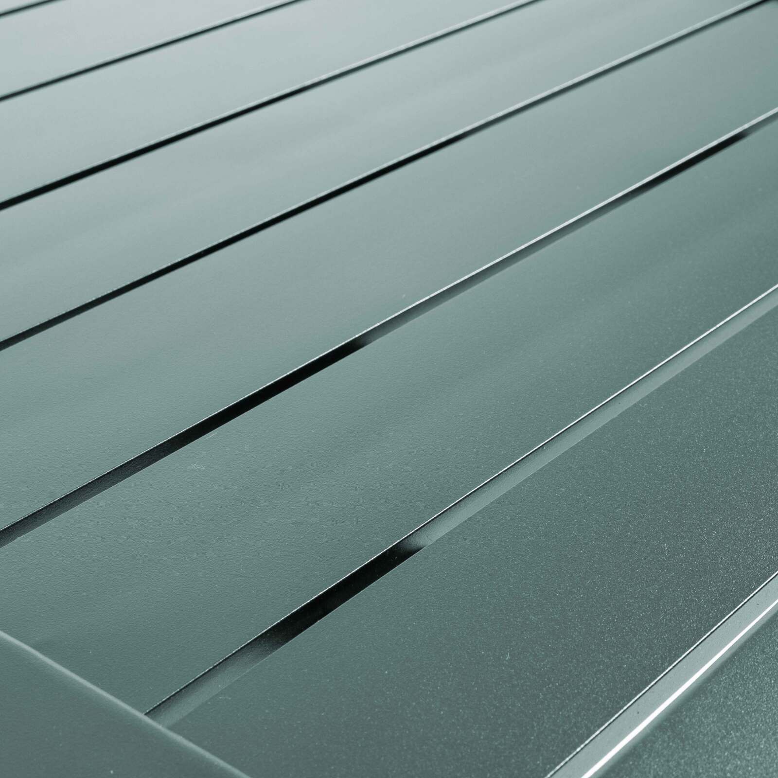 Plateau de table de terrasse carré 60 x 60 cm en aluminium