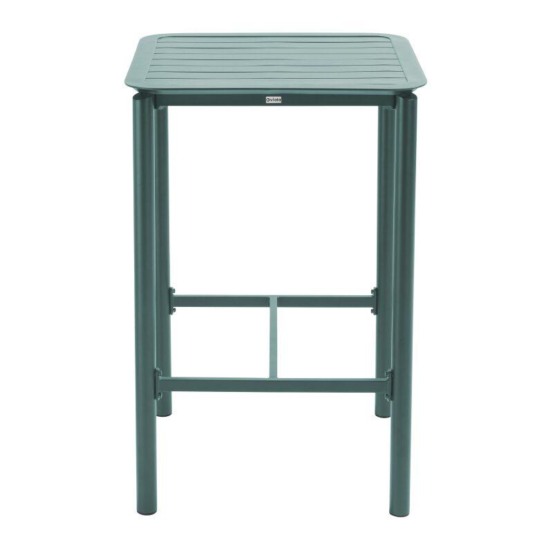 Table haute de terrasse en aluminium