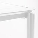 Table haute de terrasse en aluminium