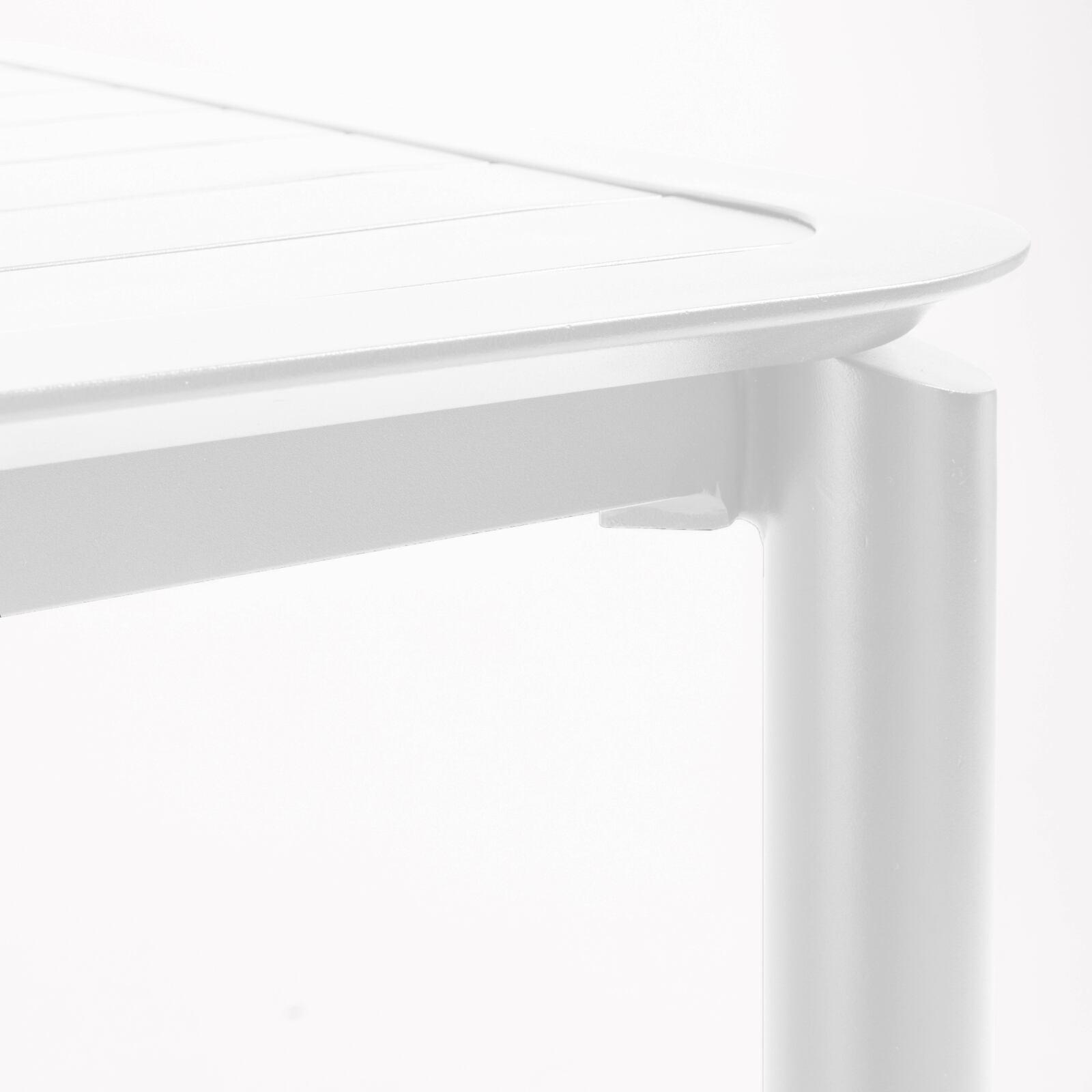 Table haute de terrasse en aluminium