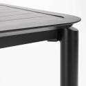 Table haute de terrasse en aluminium