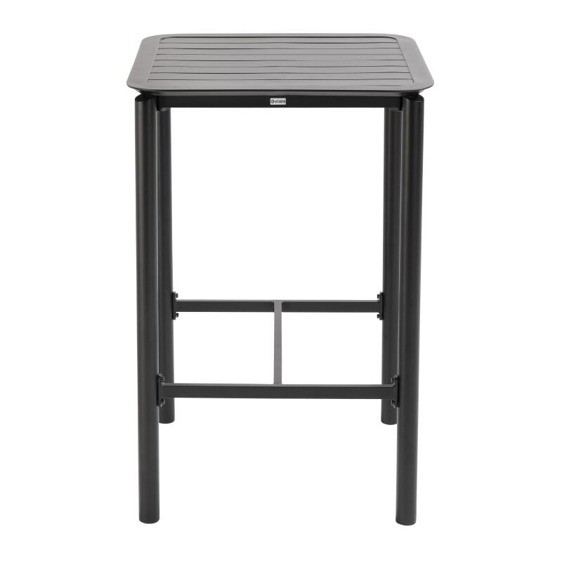 Table haute de terrasse en aluminium