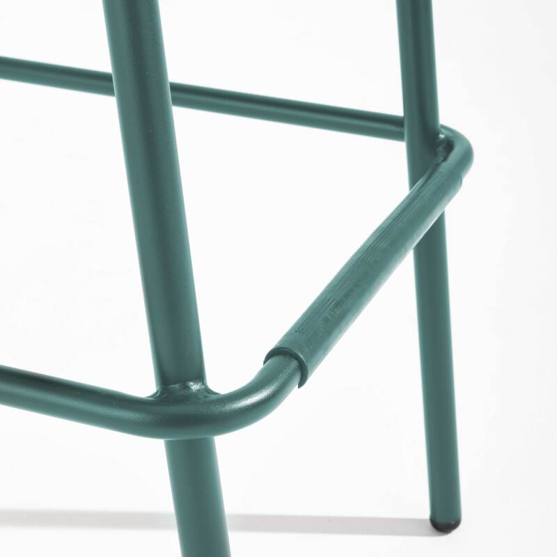 Chaise haute de terrasse en aluminium (5/6)