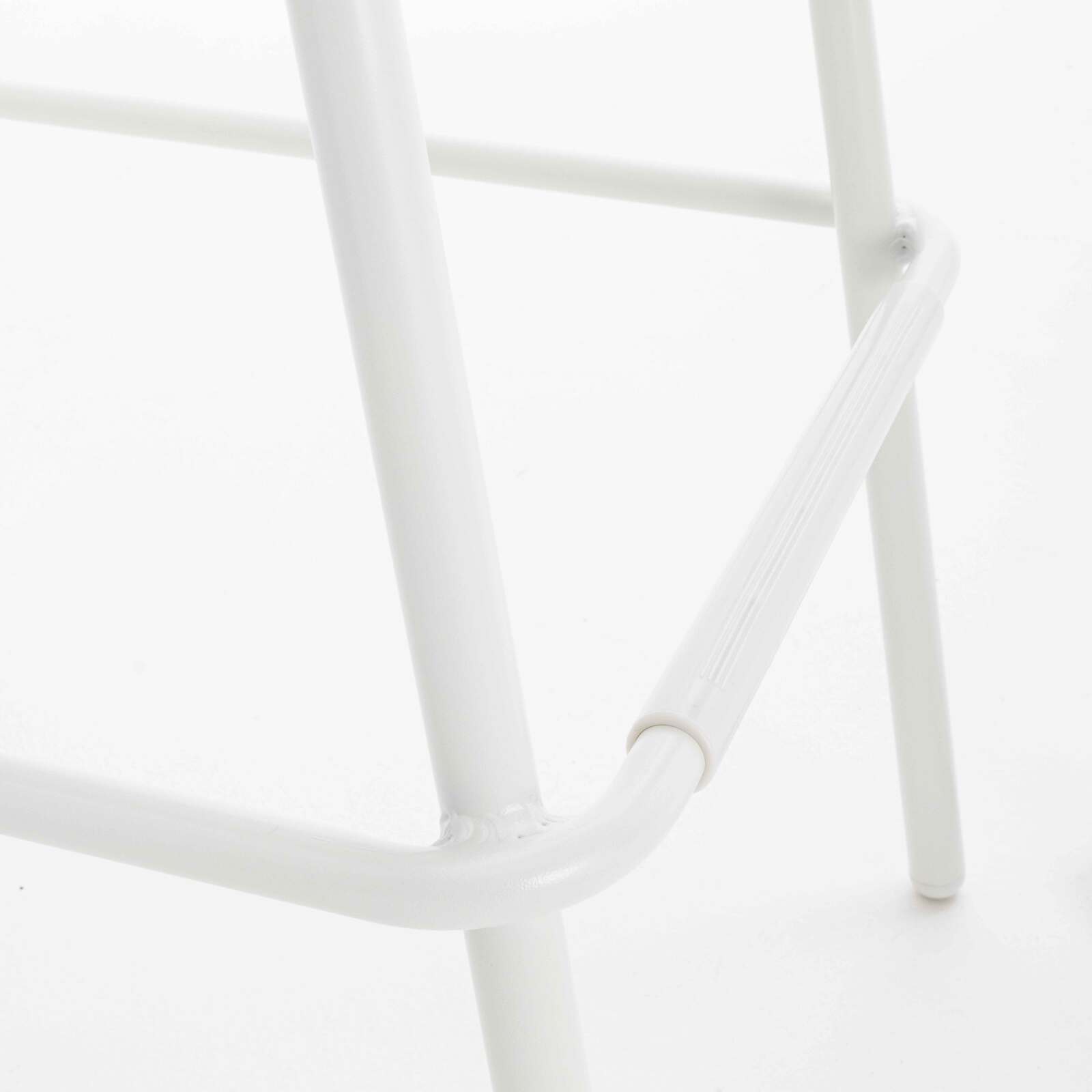 Chaise haute de terrasse en aluminium