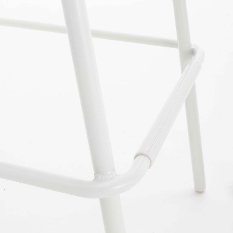 Chaise haute de terrasse en aluminium (5/6)