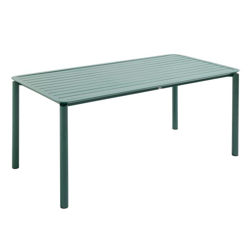 Table de terrasse rectangulaire 185 x 92 cm et 8 chaises en aluminium (5/7)