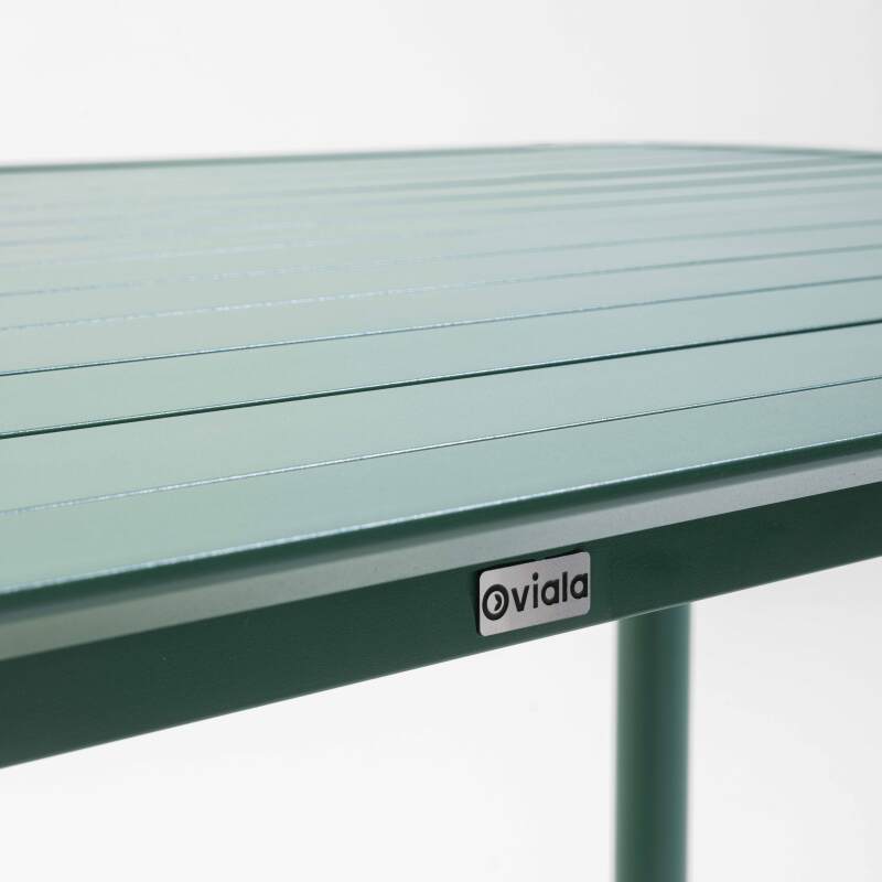 Table de terrasse rectangulaire en aluminium (6/7)