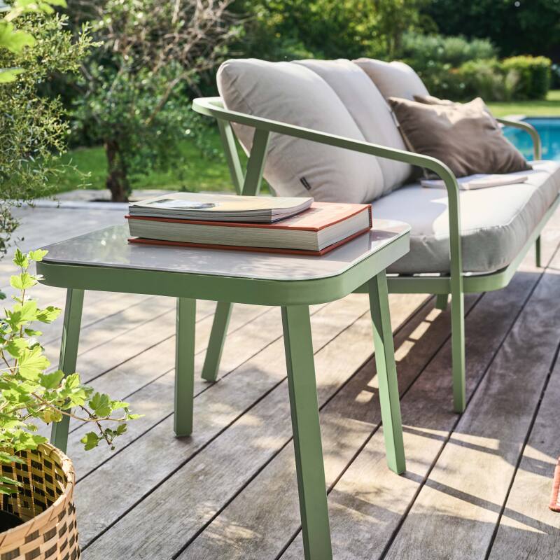 Salon de jardin 5 places en aluminium (4/7)