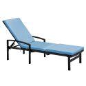 Lot de 2 matelas pour bain de soleil unis