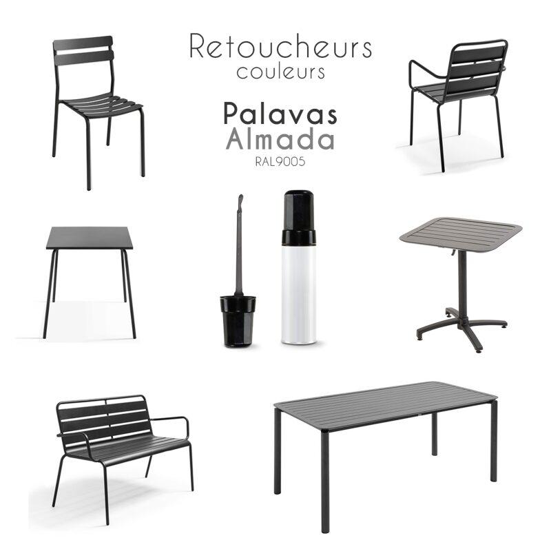 Pinceau de retouche peinture pour mobilier en acier et aluminium