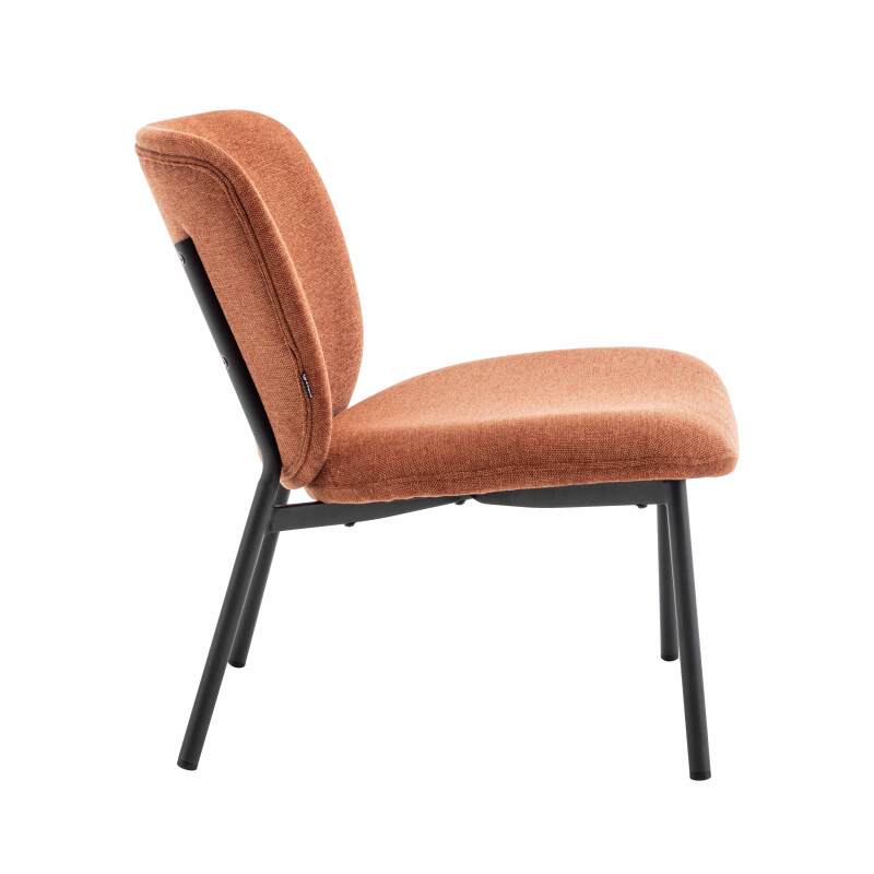 Lot de 2 fauteuils relax en acier et tissu (3/6)