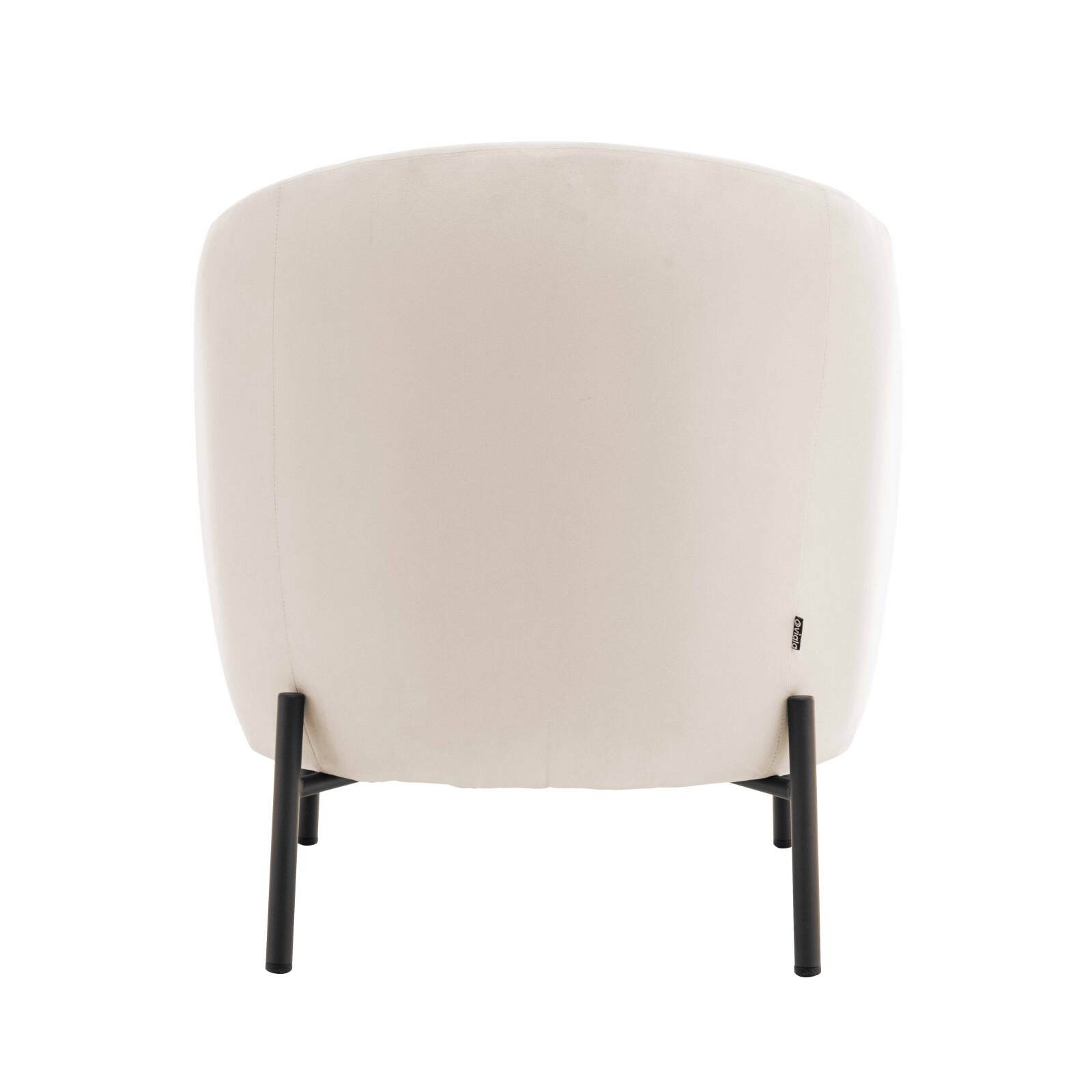 Fauteuil relax en métal et tissu