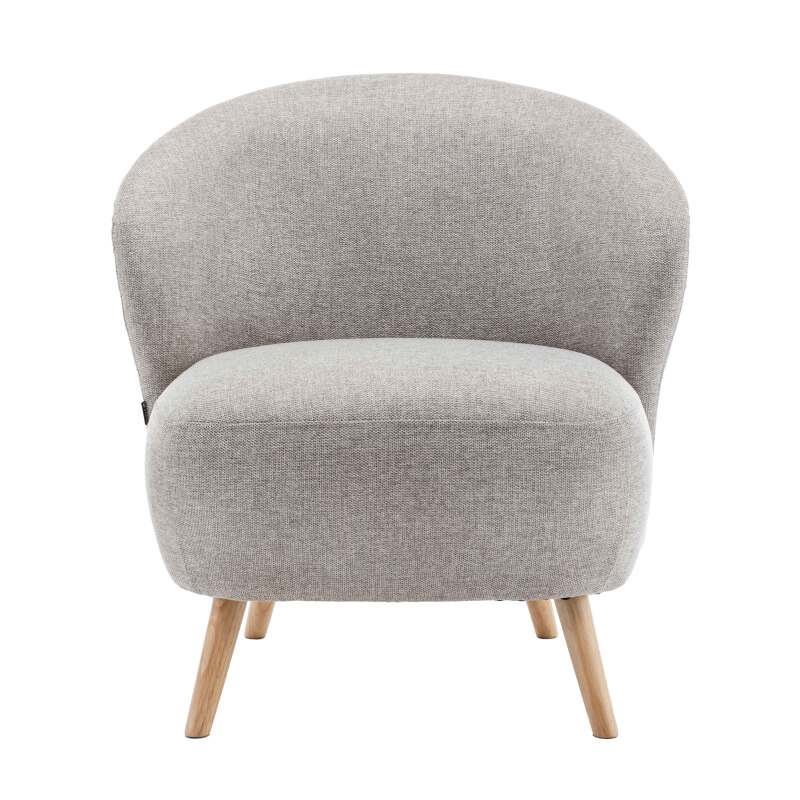 Fauteuil relax en bois et tissu