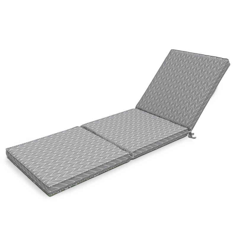 Matelas pour bain de soleil à motifs