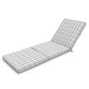 Matelas pour bain de soleil à motifs