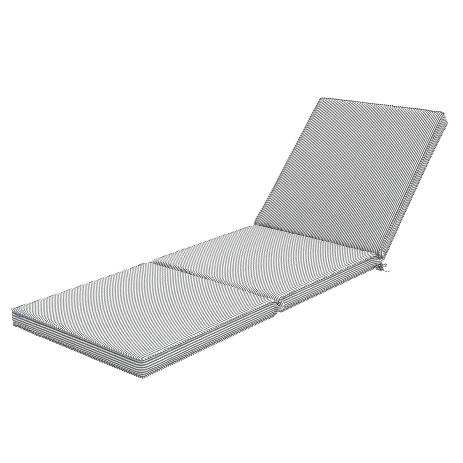 Matelas pour bain de soleil à motifs