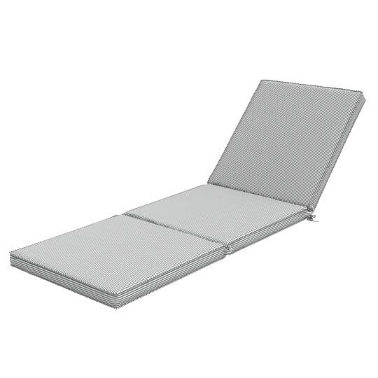Matelas pour bain de soleil à motifs