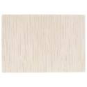Tapis shaggy rectangulaire en polyester et polypropylène