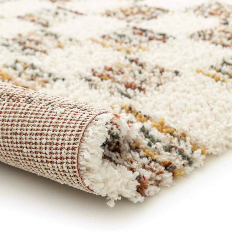 Tapis shaggy rectangulaire en polypropylène (4/7)