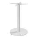 Pied de table en acier et fonte noir ⌀45x72 cm