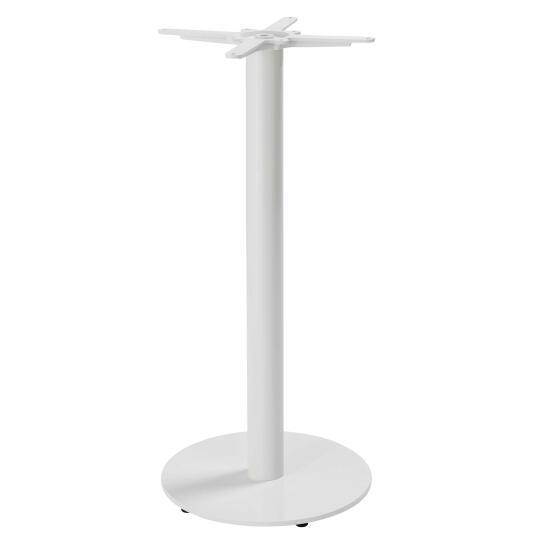 Pied de table haut en acier ⌀45x108 cm | Oviala