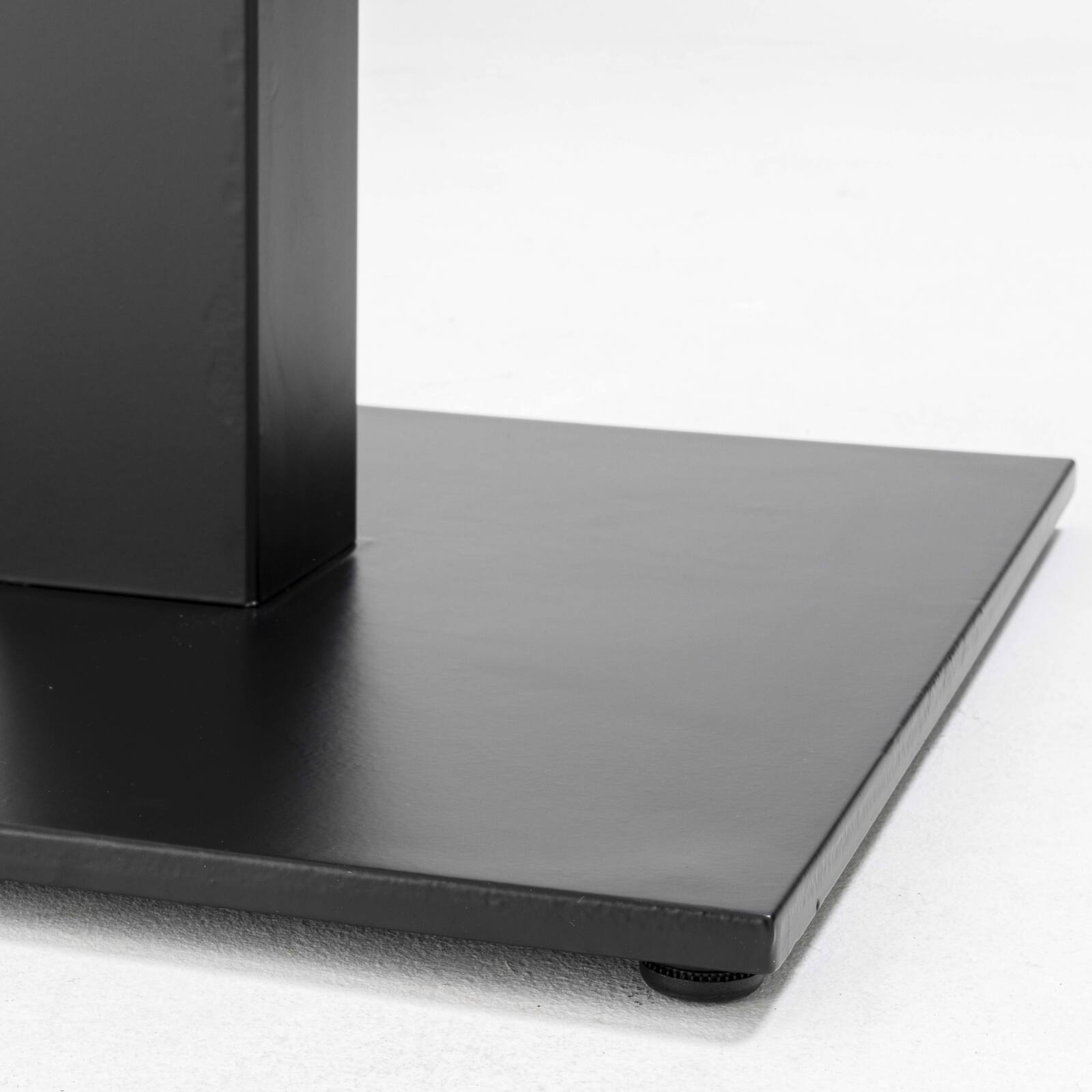 Pied de table en acier et fonte 45 x 73 cm