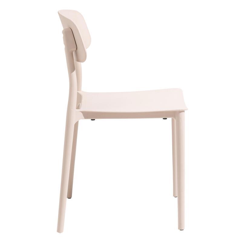 Lot de 2 chaises de terrasse en plastique (6/7)