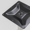 Pied de table en acier inoxydable