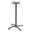 Pied pour table avec système inclinable 108 cm en aluminium