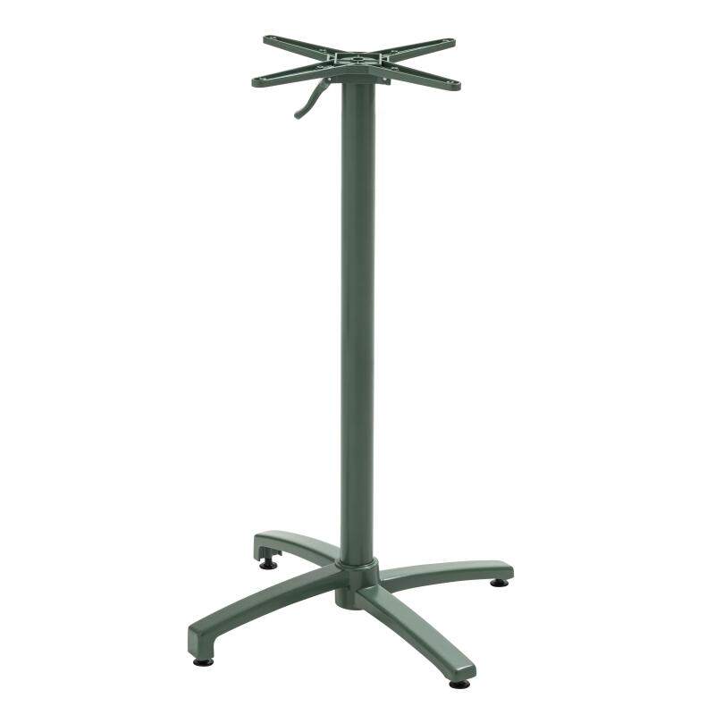 Pied pour table avec système inclinable 108 cm en aluminium