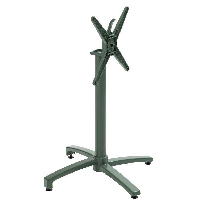 Pied de table avec système inclinable 72 cm en aluminium