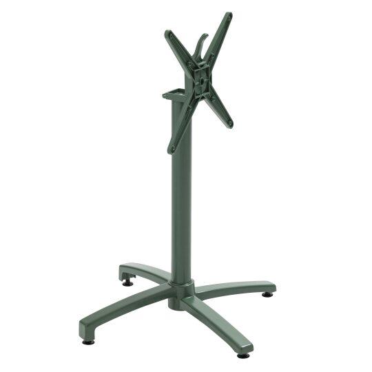 Pied de table avec système inclinable 72 cm en aluminium