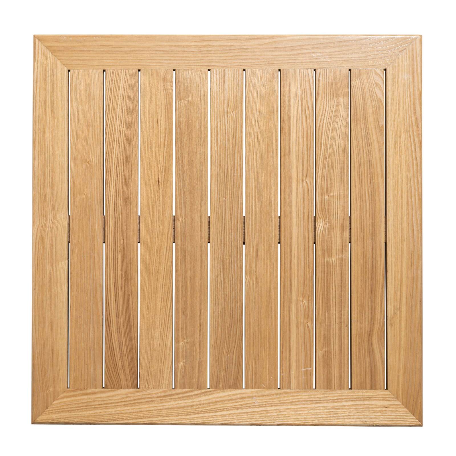 Plateau de table carré 70 x 70 cm en bois