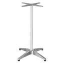 Pied de table ajustable 72/110 cm en aluminium