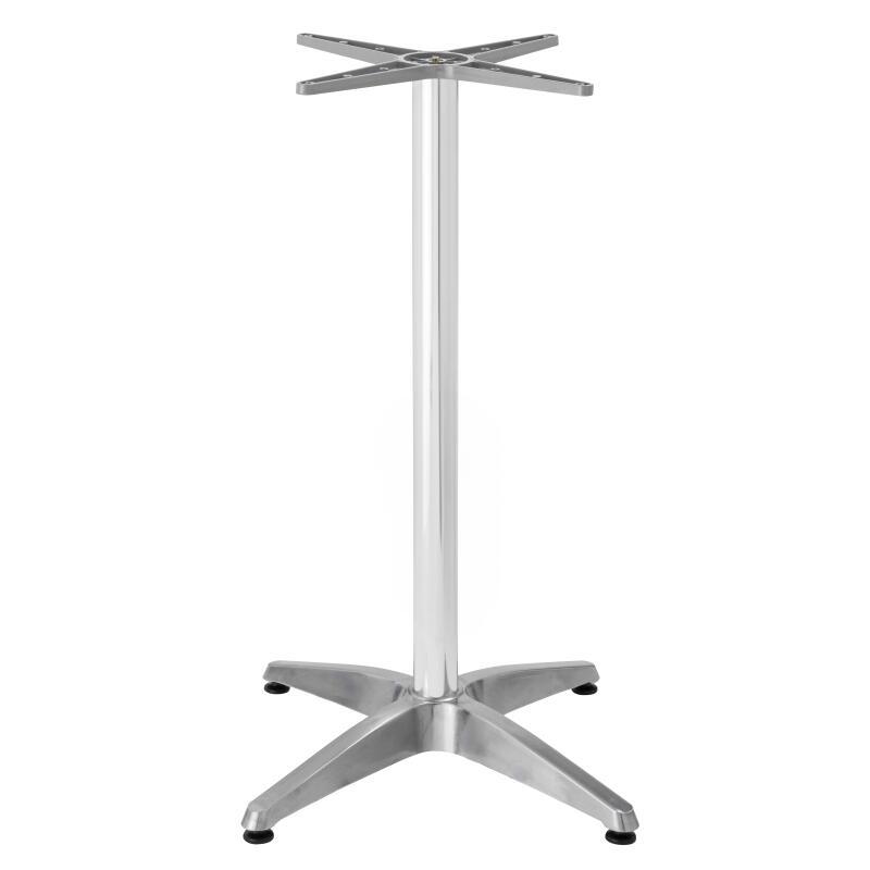 Pied de table ajustable 72/110 cm en aluminium
