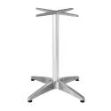 Pied de table ajustable 72/110 cm en aluminium