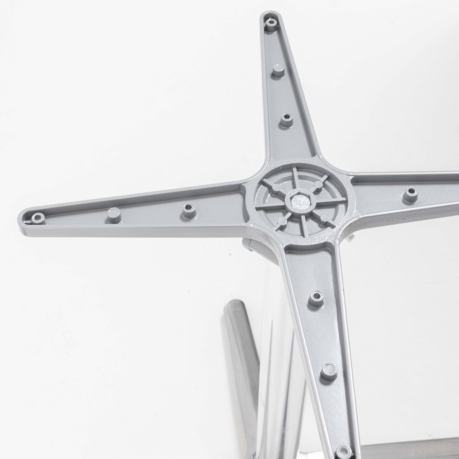 Pied de table avec système inclinable 72 cm en aluminium